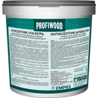 Водно-дисперсионный антисептик-лазурь PROFIWOOD (декоративный; атмосферостойкий; орегон; 0.9 кг) 4013