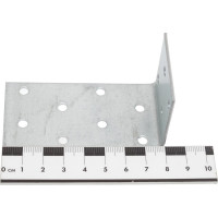 Крепежный анкерный уголок РемоКолор KUL 2 мм, 40x80x40 мм 710-0408