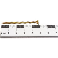 Универсальный саморез Rizzel Pz 3,5x50 желтый цинк 500 шт 00-00467630