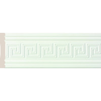 Молдинг Cosca Decor 80-3 Меандр интерьерный багет, белый матовый СПБ048179