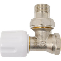 Радиаторный вентиль MVI угловой, ручной регулировки 1/2" TR.210.04