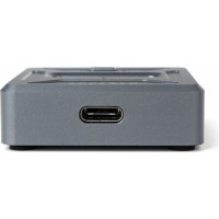 Докстанция AgeStar USB 3.1 SSD M.2 NVME, алюминий, серый, 31CBNV1C (GRAY)