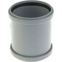 Двухраструбная муфта VALFEX 110 мм, внутренняя канализация 20106110