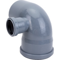 Универсальный отвод VALFEX 110/50x87.5, левый, внутренняя канализация 23121150