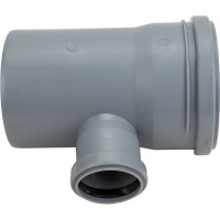 Тройник VALFEX 87.5 градусов, 110-50, внутренняя канализация24110050