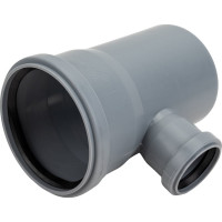 Тройник VALFEX 87.5 градусов, 110-50, внутренняя канализация24110050