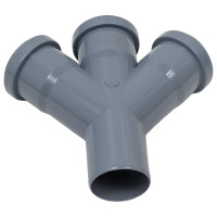 Крестовина VALFEX 110/50/50x45, внутренняя канализация 27111550