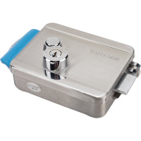 Электромеханический замок Вантаж нержавеющая сталь VE091INOX R