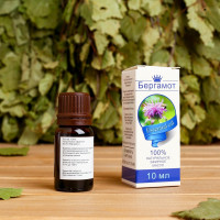 Эфирное масло СИМАЛЕНД Бергамот флакон-капельница, 10 мл 1857673