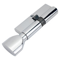Цилиндровый механизм Вантаж 5 ключей, хром PC80, 45Cх35 CP