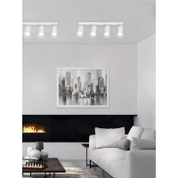 Поворотный накладной светильник Ritter Arton цилиндр, алюминий, 55x100x500, 4хGU10, белый 59991 3