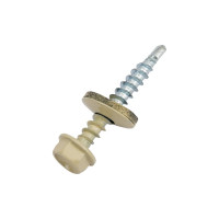 Кровельный саморез КРЕП-КОМП 4,8x35, RAL1014, слоновая кость, 250 шт. ск351014кф