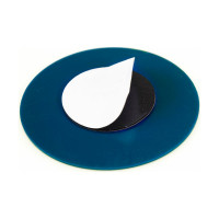 Комплект круглых табличек GRM Туалет К121 и К122, 2 шт., диаметр 83 мм х 1.5 мм 218000331