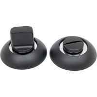 Завертка к ручкам PUERTO черный/хром блестящий INBK AL 08 B/CP