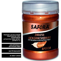 Эмаль перламутровая SAFORA бронза ЭМ101/1