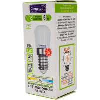 Лампа General Lighting Systems GLDEN-T25-E14-5-P-220-4500 Рас. 661060