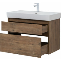 Тумба Aquanet Nova Lite 85 2 ящика (SLIM SYNERGY) дуб рустикальный (249954) 00249954