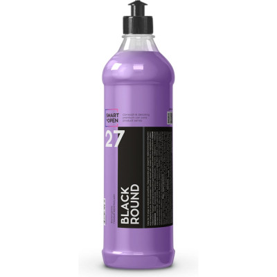 Чернитель резины шин Smart Open профессиональный гелевый 27 BLACK ROUND 0.5л 1528055 152705