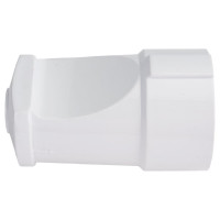 Разборная розетка General Lighting Systems 10А без заземления круглая белая IP20 GRV-S-10-R-W-IP20 470500