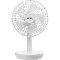 Настольный вентилятор DUX 4 скорости, питание USB, белый 60-0214