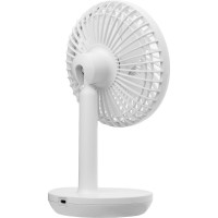 Настольный вентилятор DUX 4 скорости, питание USB, белый 60-0214