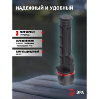 Светодиодный фонарь ЭРА R2AA ручной на батарейках резина, C0033735