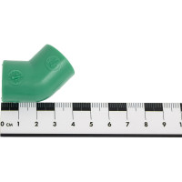 Угол Banninger полипропиленовый, зеленый, 45 гр x 16 мм 5411054511