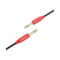 Аудио кабель Hoco Jack 3.5(M)/Jack 3.5(M), UPA11, 1м, красный, коробка 6957531079309