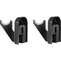 Комплект настенных регулируемых кронштейнов Royal Thermo Design 80, черные НС-1402584