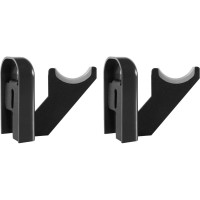 Комплект настенных регулируемых кронштейнов Royal Thermo Design 80, черные НС-1402584