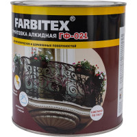 Грунтовка FARBITEX ГФ-021 (серый; 2.7 кг) 4300002080