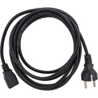 Кабель питания ExeGate Special PC-3/0.75mm2, CCA, черный, 3м 280996