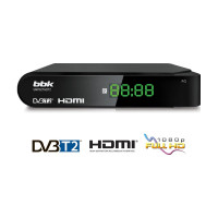DVB-T2 ресивер bbk SMP027HDT2 черный ЦБ-00001277