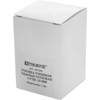 Головка торцевая ударная глубокая IS11232 32 мм, 1/2"DR Thorvik 53459