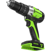 Ударная аккумуляторная дрель-шуруповерт Greenworks GD24DD60 3704107