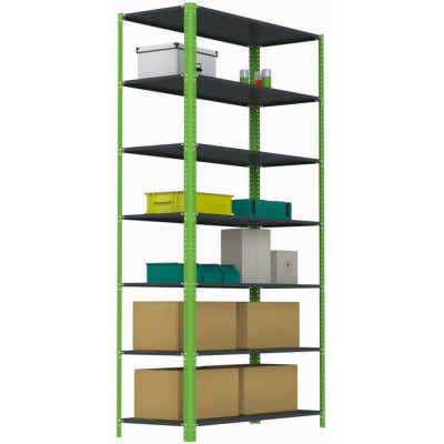 Стеллаж ООО Металекс Metalex AIR 2200x1200x400 мм, 7 полок SMAVII221240