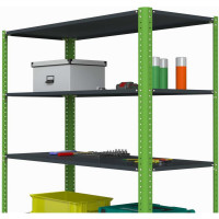 Стеллаж ООО Металекс Metalex AIR 2200x1200x400 мм, 7 полок SMAVII221240
