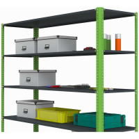 Стеллаж ООО Металекс Metalex AIR 2200x1600x300 мм, 7 полок SMAVII221630