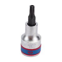 Насадка-бита торцевая с отверстием Torx T30, 60 мм, 1/2" KING TONY 402730