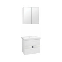 Зеркальный шкаф Style Line Амарант 600, белый ЛС-00000351
