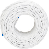 Провод Bironi 2x1,5 Белый (матовый) 50м B1-424-71-50