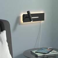 Настенный светодиодный светильник Elektrostandard - MRL LED 1117 / Tuo LED черный a058495