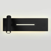 Настенный светодиодный светильник Elektrostandard - MRL LED 1117 / Tuo LED черный a058495