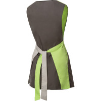 Комбинированный фартук-накидка СОЮЗСПЕЦОДЕЖДА Вита графит/серый/лайм, р.50-56 2000000177144