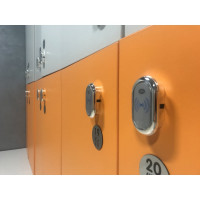 Электронный замок для шкафчиков и раздевалок LOCKTOK VEM130, em-marine 125kHz, фиксированный выбор.