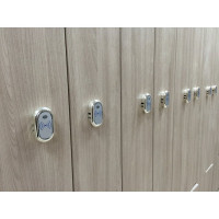 Электронный замок для шкафчиков и раздевалок LOCKTOK VEM130, em-marine 125kHz, фиксированный выбор.