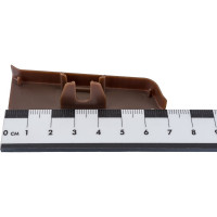 Торцевые заглушки для плинтуса DECONIKA (70 мм; 301 Венге; 2 шт.) Д-П70-Тп-Ф1 301 ВНГ