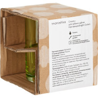 Стакан для зубных щеток Moroshka Bright Colors 8x8х10,5 см., цвет зеленый 917-312-01