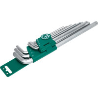 Набор ключей торцевых шестигранных для изношенного крепежа Н1,5-Н10, 9 пр. Jonnesway H22S109S 49322