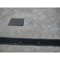 Пластиковая решетка Aquastok ячеистая Norma 100 А15 500x136x15 (310030А) 549097